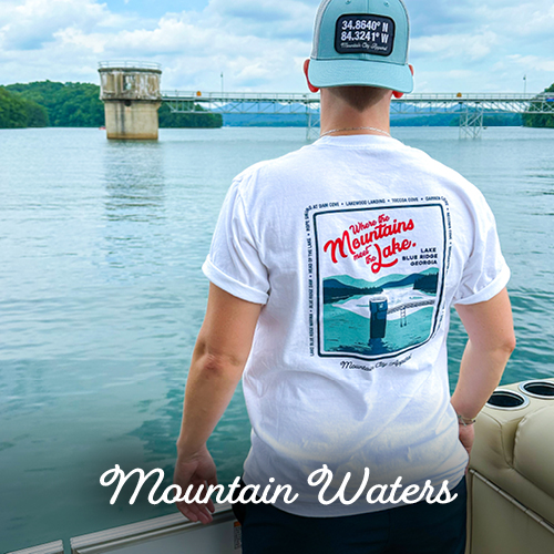 Mountain Waters Lake Blue Ridge T-Shirt